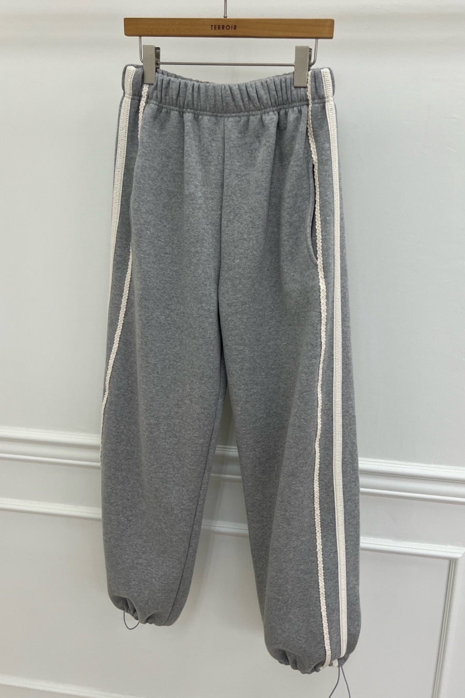 Fleece Lace Sweatpants