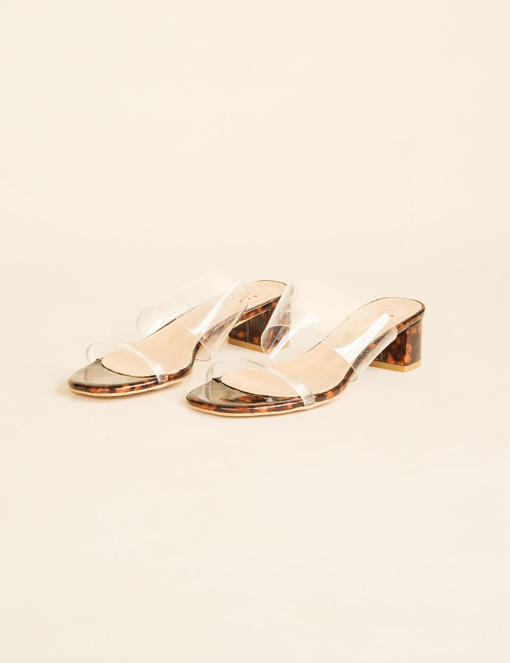 Desiree PVC Leopard Sandal