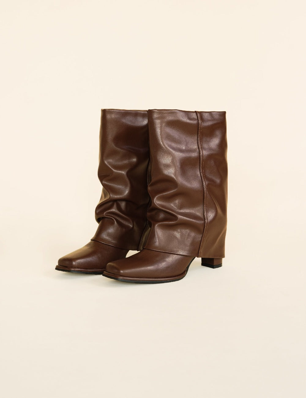 Gigi Mid Calf Boot, Chocolate