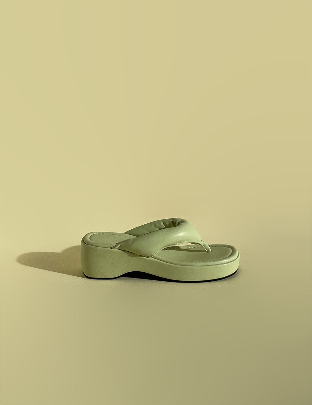 Peggy Puffy Thong Sandal